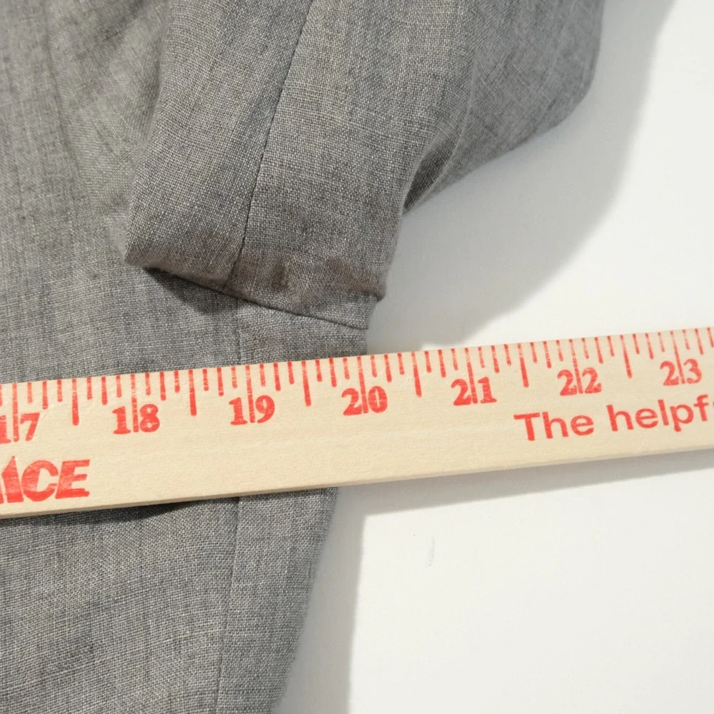 Banana Republic 40R Sport Coat Lanificio Comatex Linen Gray Two Button Vented
